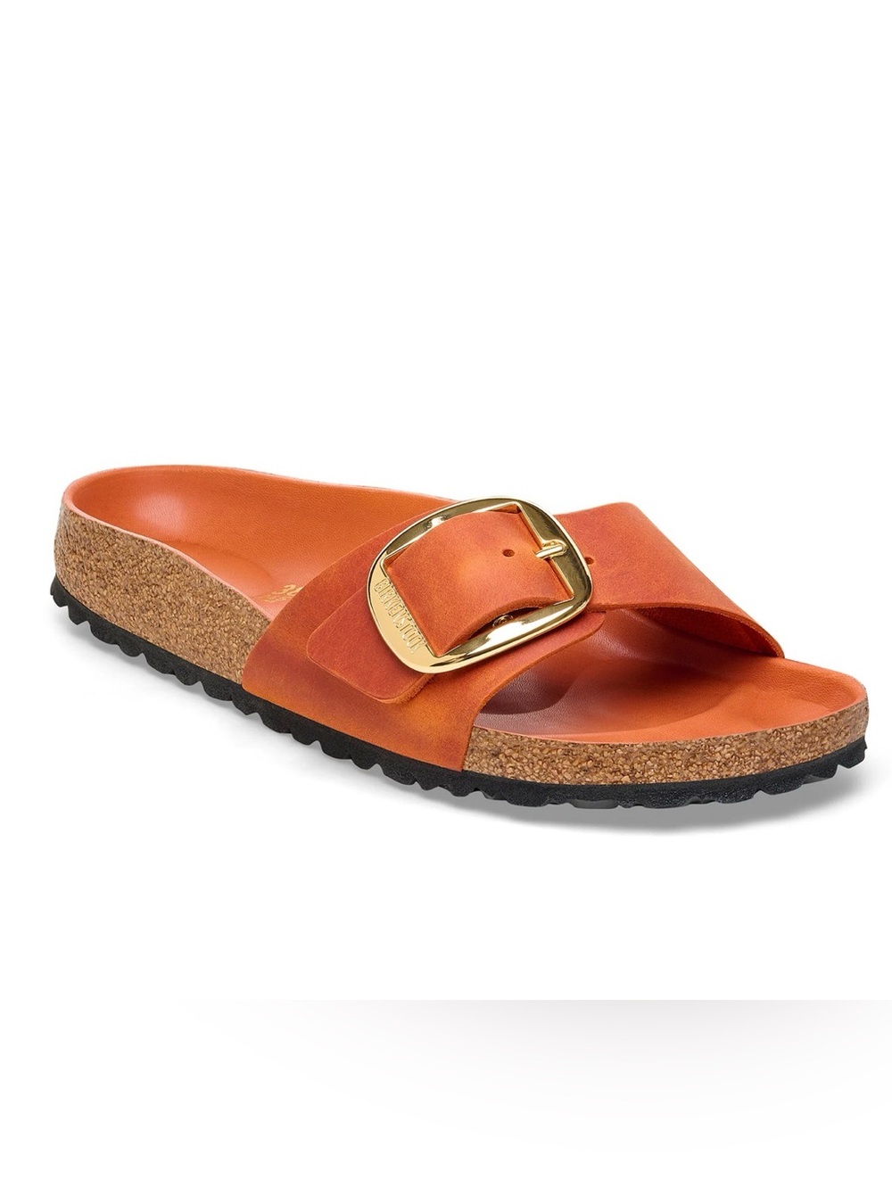 Birkenstock Madrid Big Buckle Womens EU 37 US 6 Sandals Burnt Orange